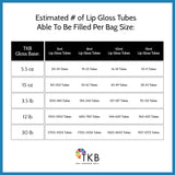 TKB Mineral Lip Gloss (M-Base) | Clear Versagel Base for DIY Lip Gloss, Made in USA (11 Oz (2 of 5.5 Oz Bag))