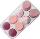 Makeup Blender Sponges, 8 Pack Cosmetic Tool Professional Beauty Makeup Set, Dry & Wet Use Makeup Sponge Egg for Powder Cream or Liquid