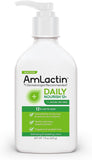 Amlactin Daily Moisturizing Lotion for Dry Skin – 7.9 Oz Pump Bottle – 2-In-1 Exfoliator and Body Lotion with 12% Lactic Acid, Dermatologist-Recommended Moisturizer for Soft Smooth Skin